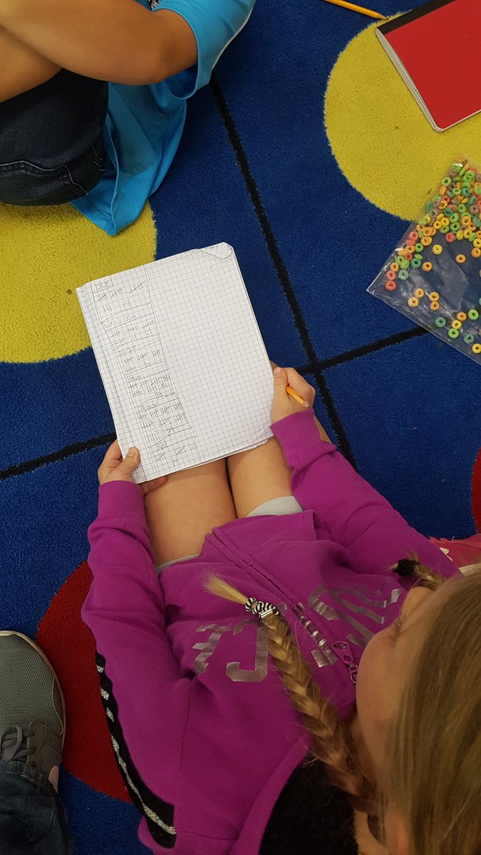 Mr_C_Lee's tweet photo. We really enjoyed using #FruitLoops to collect our data yesterday. Tally charts of the colours completed, Bar Chart and Pictograms to follow. @IndianTrailES @GinaChisum1 @AGHoulihan 
#Lees3rdGrade #Math #Data #HandsOn #ProjectingGreatness https://t.co/2qwKLyjTbv