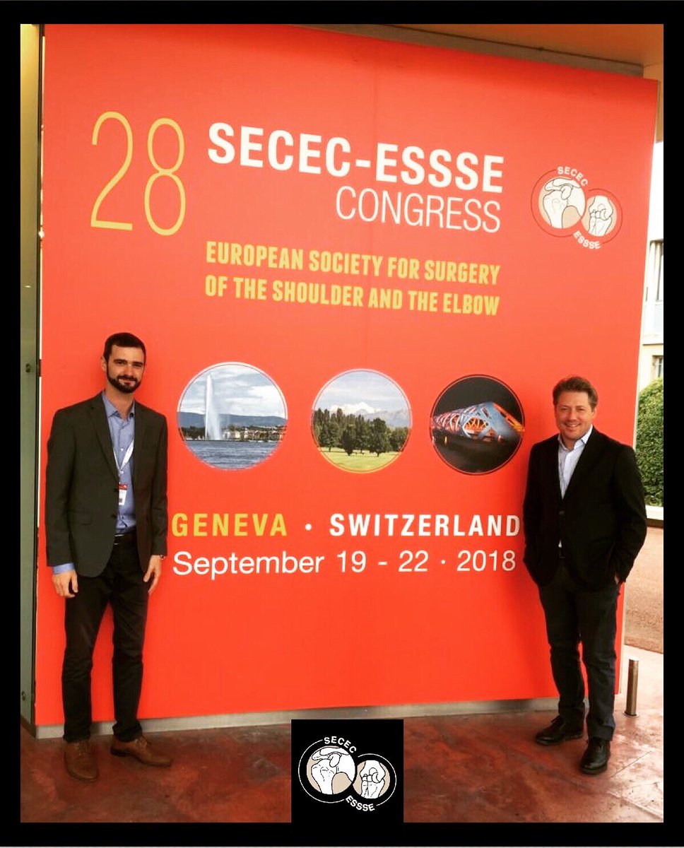 dr_ezagui's tweet photo. Congreso Sociedad Europea de Cirugía de Hombro y Codo Ginebra 2018 @SececCongress #cirugiahombro #elbow #shoulder #orthopaedicsurgery #traumatología #SECEC2018 @janfallone @DrLeonEzagui https://t.co/sIZhZuBP8C