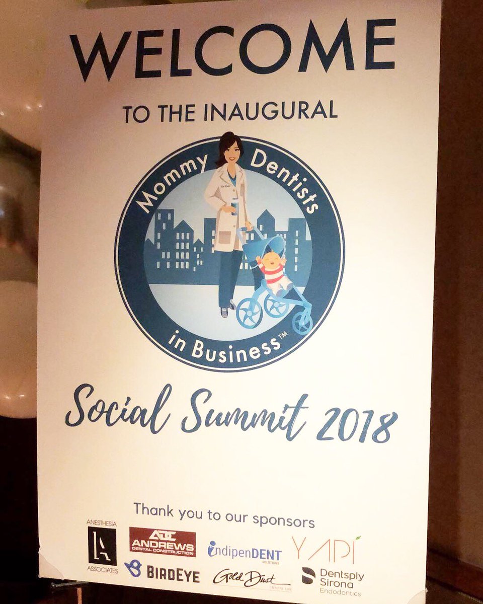 mommydibs's tweet photo. Having a FANTASTIC two days at our very first Mommy Dentists in Business Social Summit in Chicago! Thank you to all of the mommies who traveled to come together! #mdibsocialsummit2018 #MDIBS https://t.co/qNzJMTY9B1