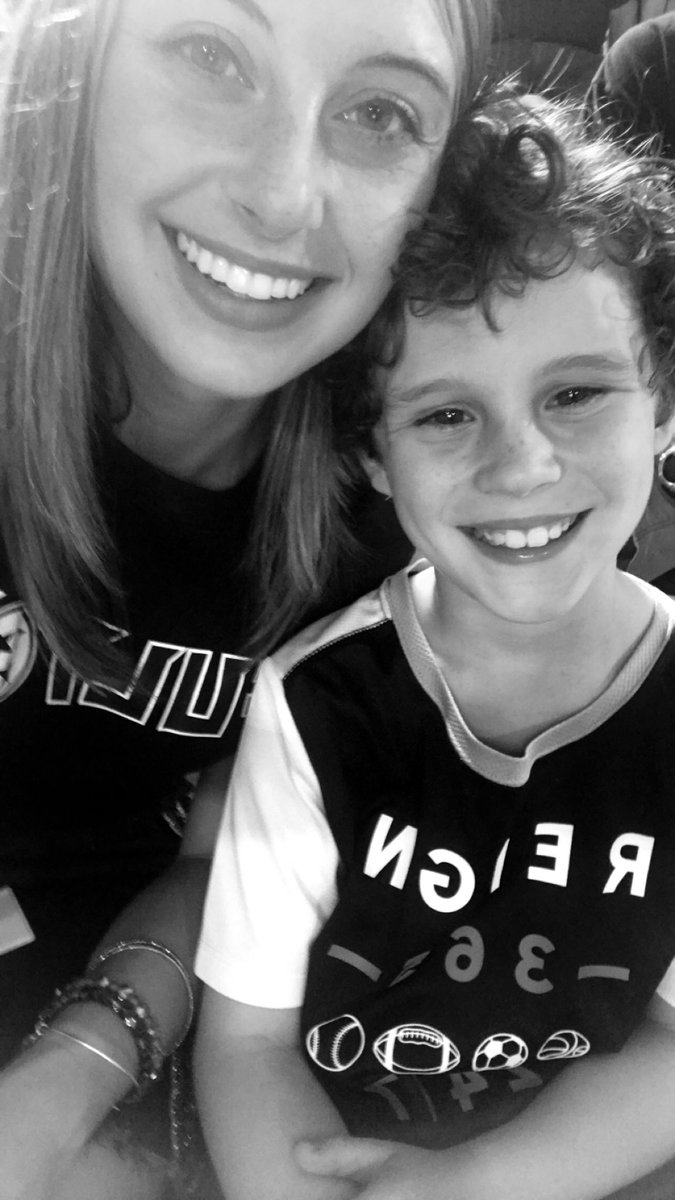 MsSturgill_FHS's tweet photo. So glad Ben got to experience being apart of the Fulton Family last night! He said he hopes to be a Falcon when he grows up! #FultonFamily #GoFalcons https://t.co/WUyg3fGAyC