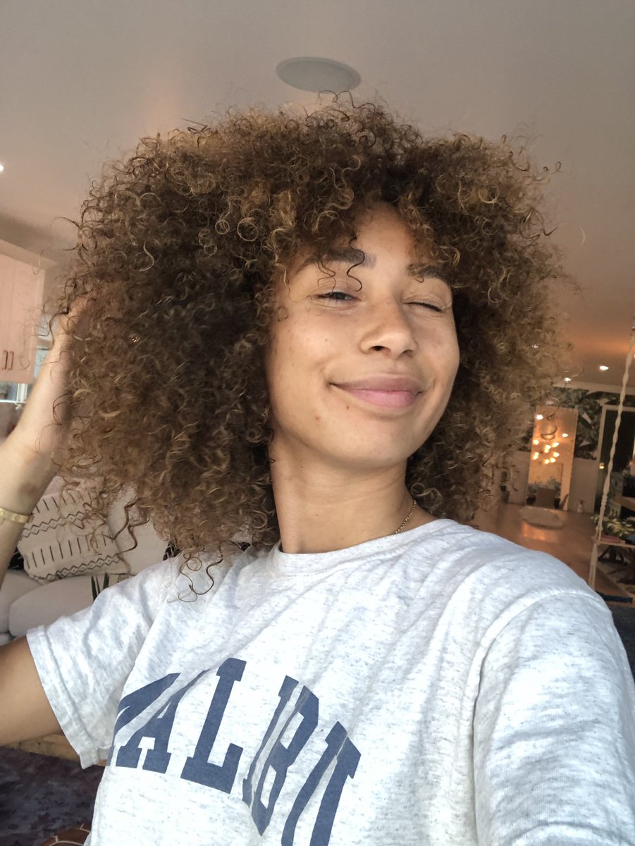 lifeaseva's tweet photo. i swear my hair picks a new texture every day and just runs with it https://t.co/hBcQWMGALi