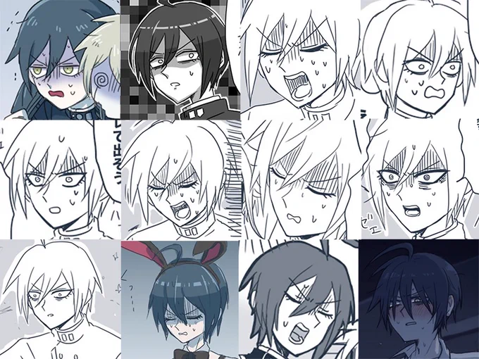 言うほど人殺してそうな目つきしてないでしょと思って普段の最原くん掻き集めてみたけど結構人殺してそうだったし苦しんでいた 