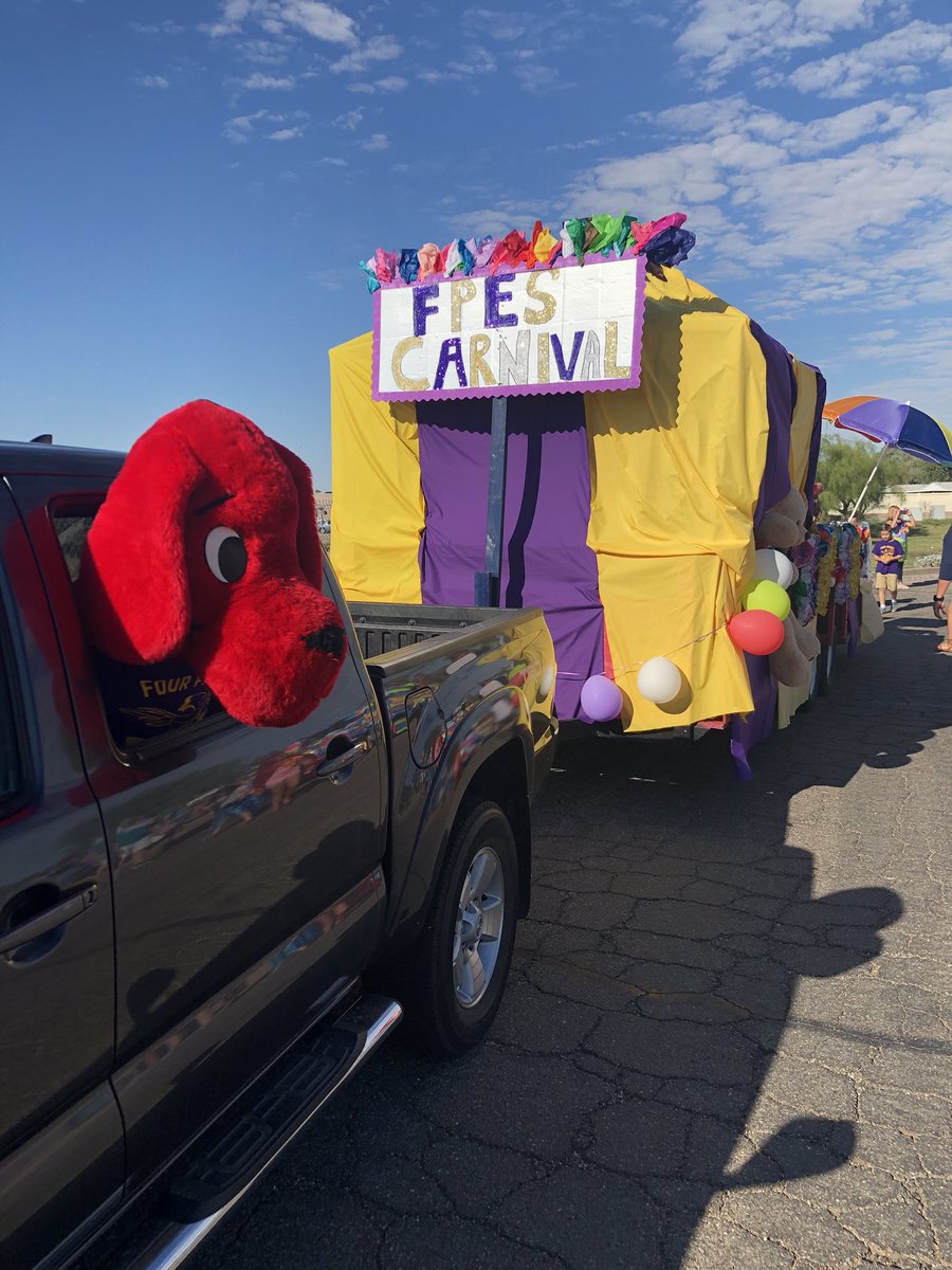 fourpeaksajusd's tweet photo. There’s still time to make it to the AJHS Homecoming parade at a Superstition Shadows Park!  FPES is ready to represent!

#ajusdwhateverittakes #fpescandoit https://t.co/0AJvk9R7uL