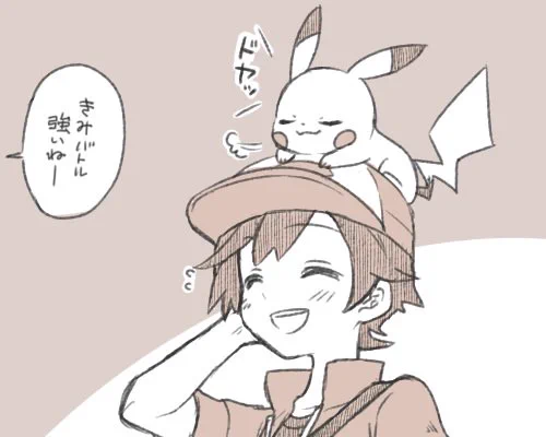 ピカに頭の上でドヤ顔してほしいんよ 