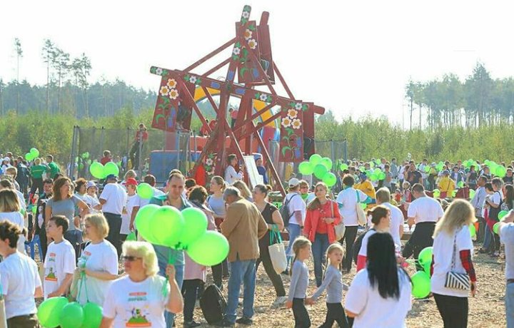 Сегодня, 22 сентября, по всей Московской области проходила экологическая акция «Наш лес. Посади свое дерево». 
Центральная площадка в этом году расположилась в Люберцах. Всего высадили более 60 тысяч саженцев #МИКМО #МТИКЛюберцы