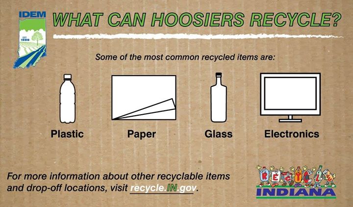 idemnews's tweet photo. Did you know #recycling is a simple way for Hoosiers to #reduce #waste, contribute to #energy #conservation and preserve natural resources. Learn more about what's #recyclable here: https://t.co/6pfb4JlwN8. #RecycleIndiana https://t.co/F9dZ9cH1Rp