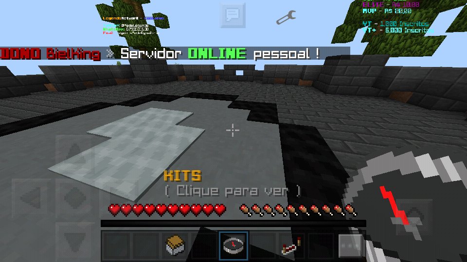 RedeLegends's tweet image. Servidor Online!
IP: RedeLegends.tk
Porta: 25592
Versão: 0.15.10
Minigames: PvP &amp;amp; SkyWars