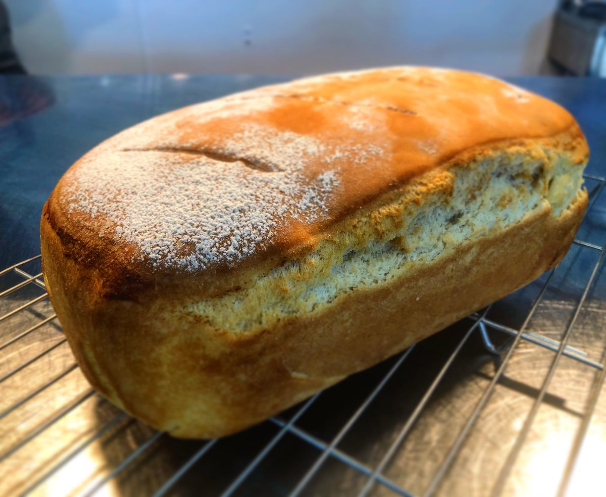 Had to try a milk loaf #Sjf #smellsamazing #bread #baking