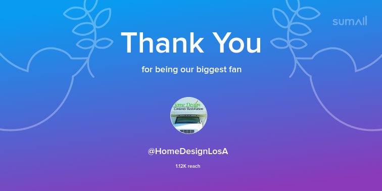 1stpointconnect's tweet photo. Our biggest fans this week: @HomeDesignLosA. Thank you! via https://t.co/jK7nDTAzac https://t.co/MskkarMGCX
