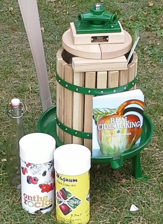 Interested in making #cidre?  Nows the time to get started!  We have a selection of #Vigo #fruit #presses in stock. 
We also have a selection of great #ciderkits available in store and on line. thehappybrewer.com