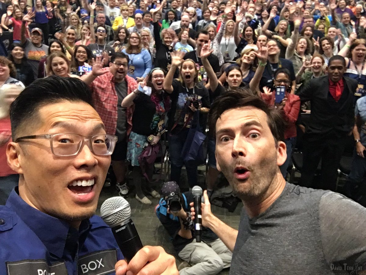 David Tennant at Wizard World Comic Con Austin - Saturday 22nd September 2018