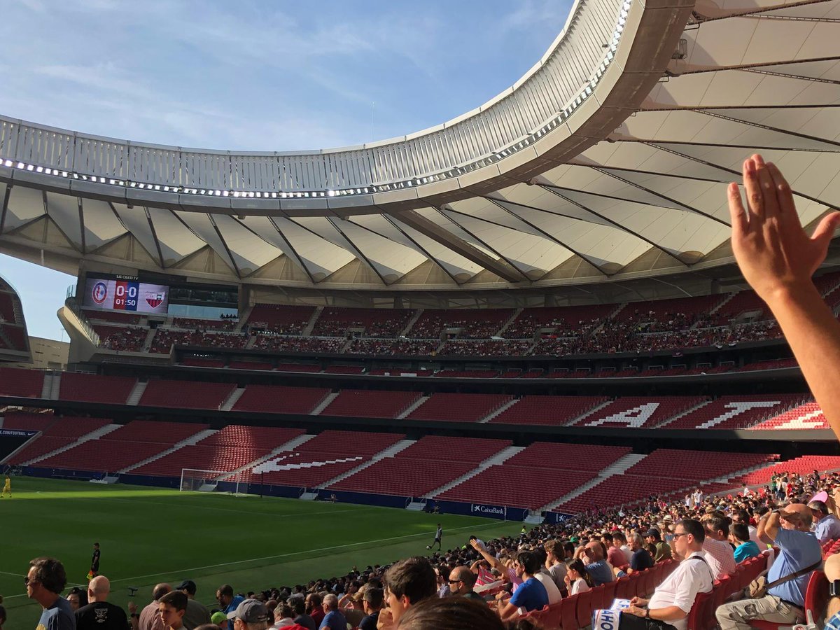 ⚽️Ya estamos por aquí!! 📣 Vamos <a href="/RMajadahonda/">CF Rayo Majadahonda 🤍⚡️💙</a>, que hoy ganamos!!!