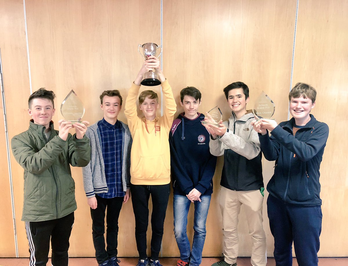AquinasTD's tweet photo. A brilliant day today. 4 trophies for Aquinas #bestchassis #fastestdriver #fastestteacher #overall #schoolsgrandprix @forestsideni 🏁🏎🏎 https://t.co/k2R1ODvpyW
