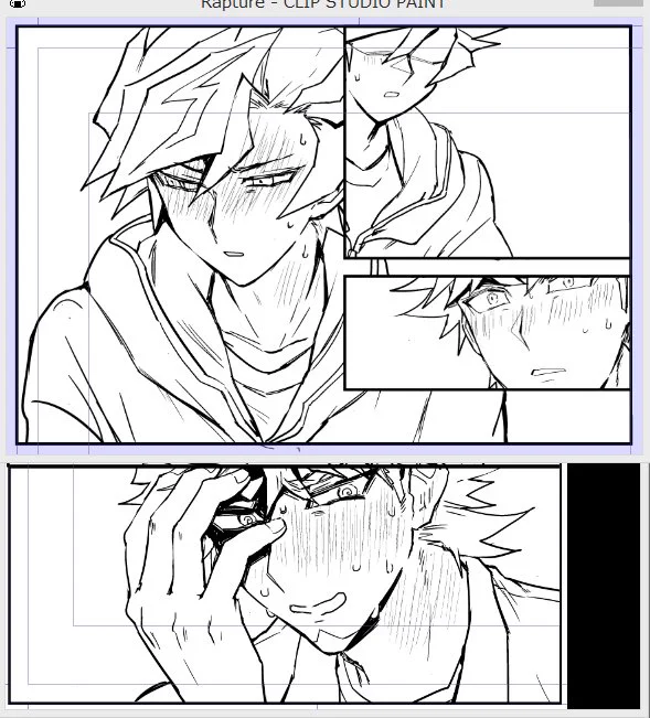 もしやこの漫画一ページに必ず赤面ある勢いなのでは…? 