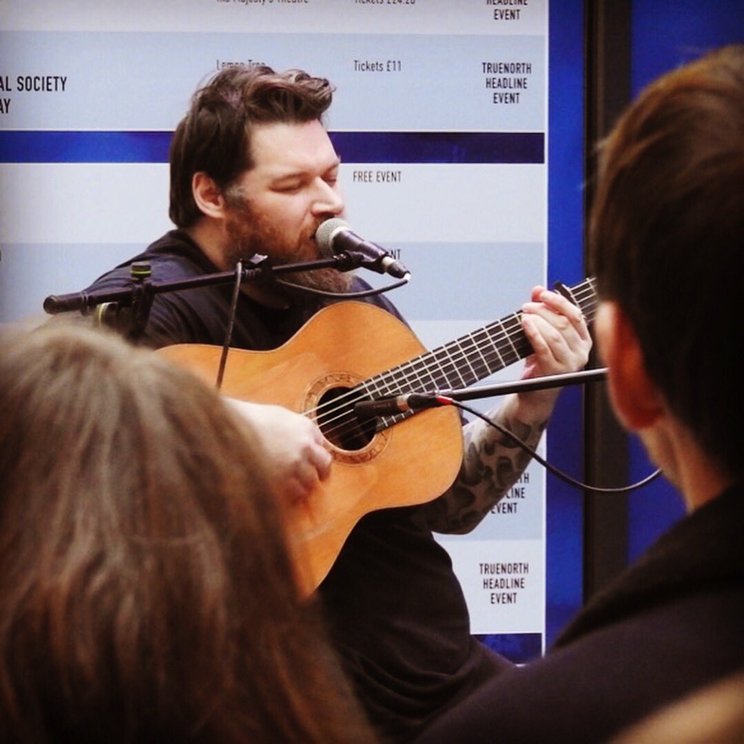 TrueNorth_Fest's tweet photo. RM Hubbert playing the Leopard Stage as part of #truenorth18 Brilliant secret gig!
#aberdeenperformingarts #rmhubbert #leopardstage #shhh #secretgig https://t.co/0NCOY4QaKG