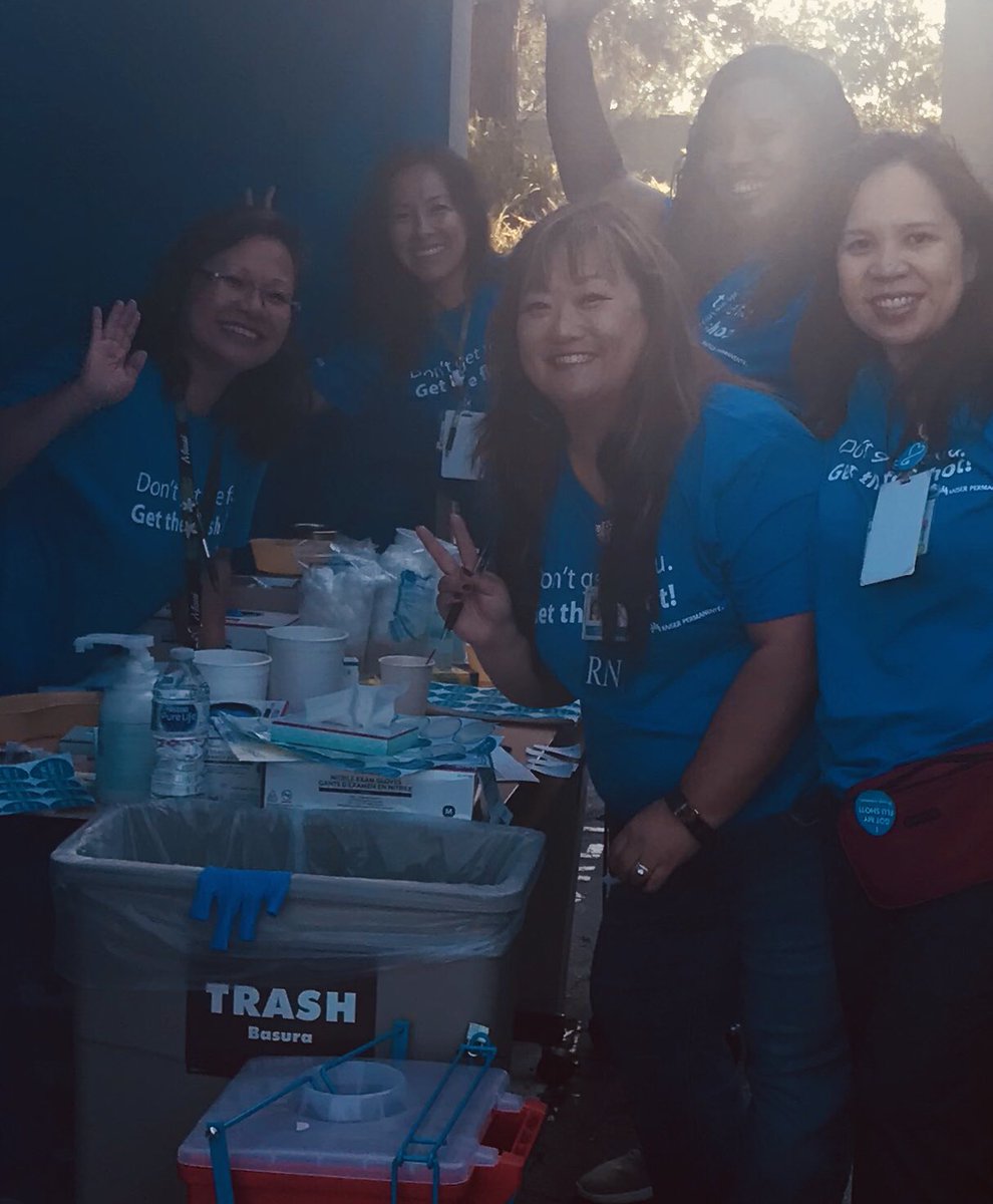 reddyaharini's tweet photo. Come get your #flushot today at the #TorranceMOB @KPSouthBay from our amazing #TorranceMOB and #MBMOB staff! Look at those welcoming smiles - how can you resist! #flushot saves lives. Don’t delay! Find more locations at https://t.co/75D62YEAvS https://t.co/HIsGwxWZz6