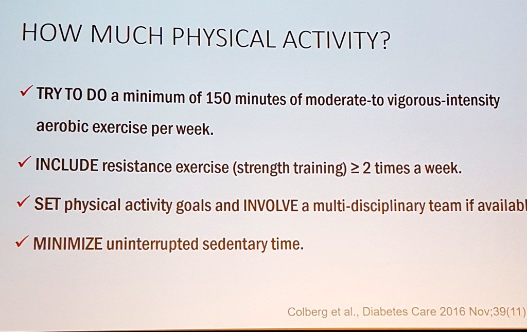 KrishanaSankar's tweet photo. Another reminder that 150mins of exercise per week is important! Remember my #150mins diabetes campaign last year? 👇🏽 #T1Conference @DiabetesCanada https://t.co/1iGA3ZmnxV