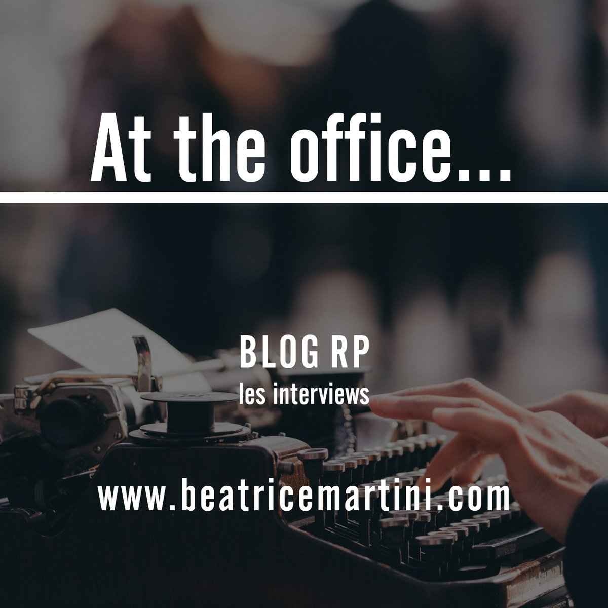 BeaMartiniRP's tweet photo. INTERVIEW - Nouveauté sur notre website: Rencontre avec Journalistes & RP pour découvrir leurs métiers, leurs astuces et anecdotes! #interview #BlogRP #AttheOfficeWith 1ere rencontre avec la journaliste @MeneghelloSarah ! https://t.co/jvHDy2wMYA https://t.co/7Siz8B89w9