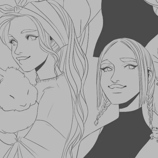 WIP of my squad's OCs ? and mine! (MCU related)
#WIP #originalcharacter #Marvel #MarvelOC 
