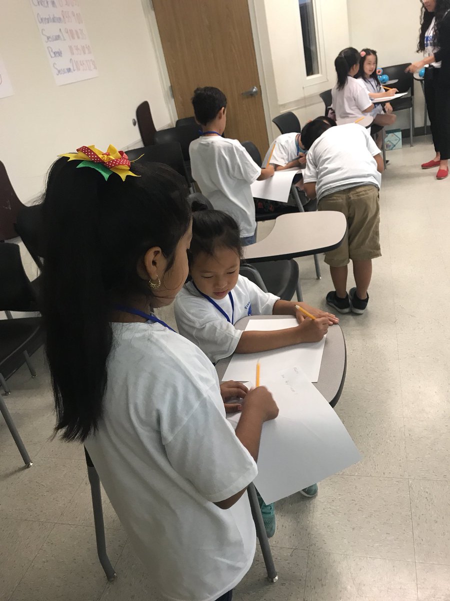 #DashRobotics students are brainstorming about “robots”....