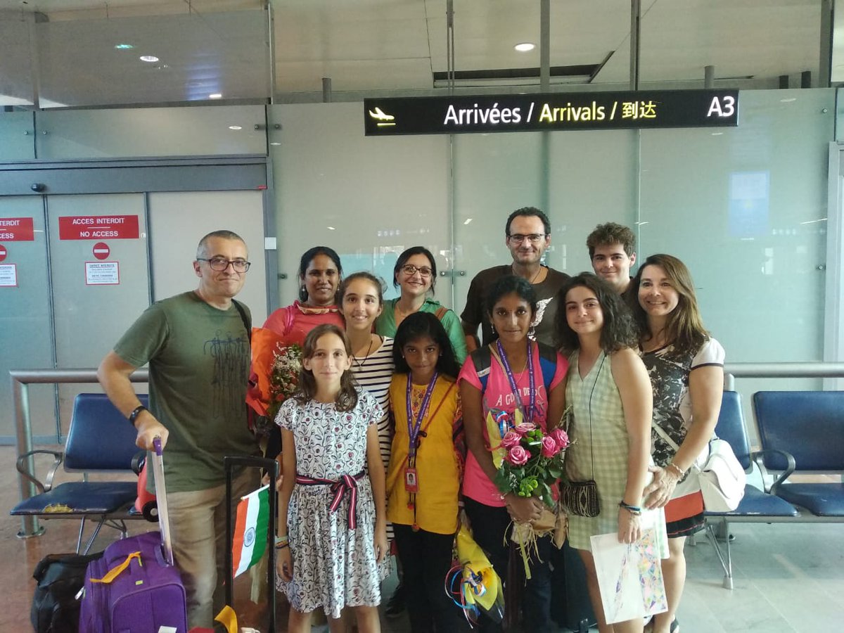 AchariyaSchools's tweet image. Education has NO BORDERS
Achariyans Exploring education beyond the Borders. Our Indian Team safely reached Nice, France.  #StudentsExchangeProgramme
#Achariya #CIV_InternationalSchool
m.facebook.com/story.php?stor…