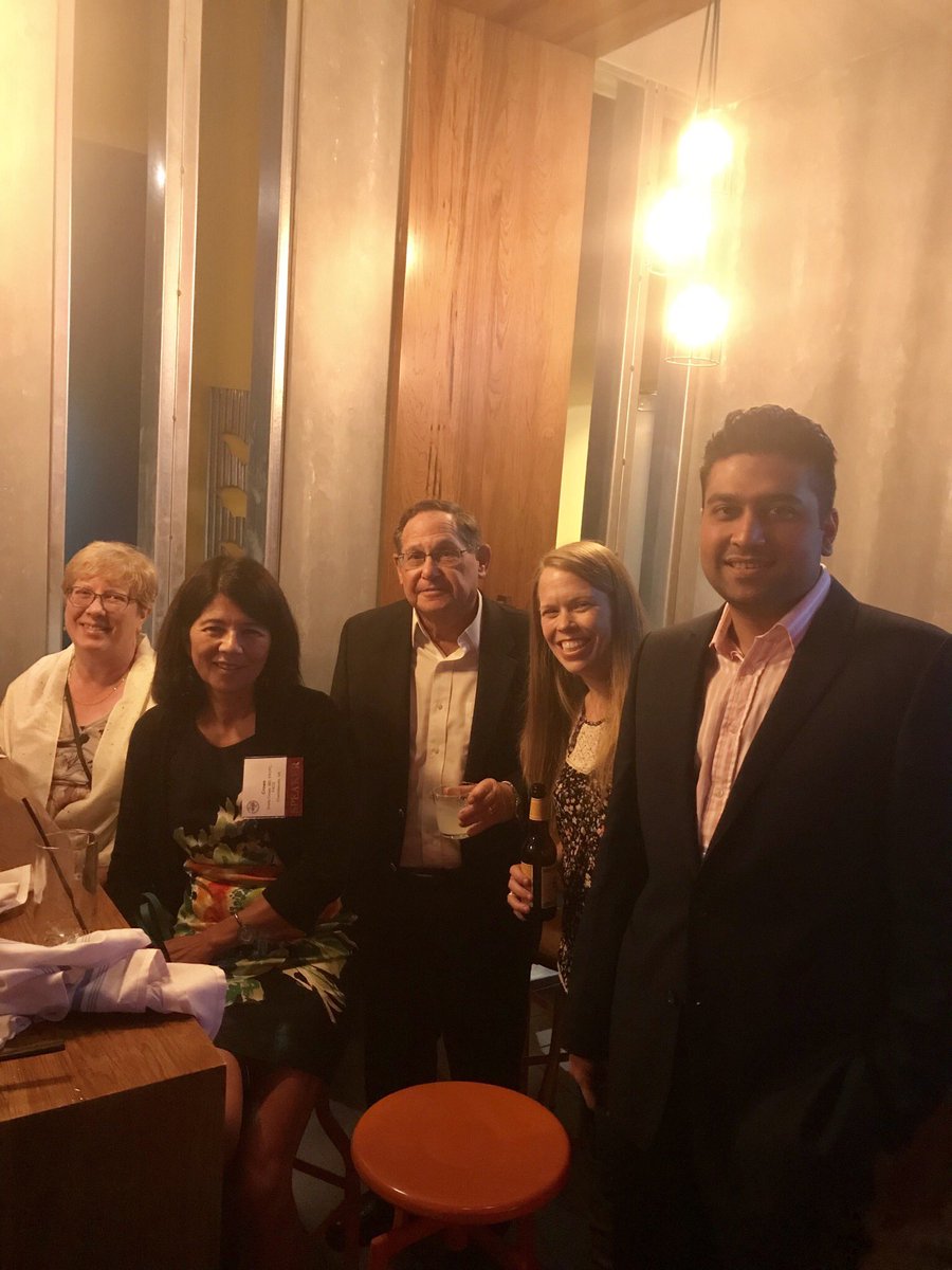 BilalMohammadMD's tweet photo. Great time at the UTMB GI Alumni Reception at the #TSGE meeting by @Texas_Gastros - Great to have @AmerGastroAssn President Sheila Crowe (former UTMB faculty) reminese her time in Galveston #UTMBGI #GI https://t.co/P6imckOJI1