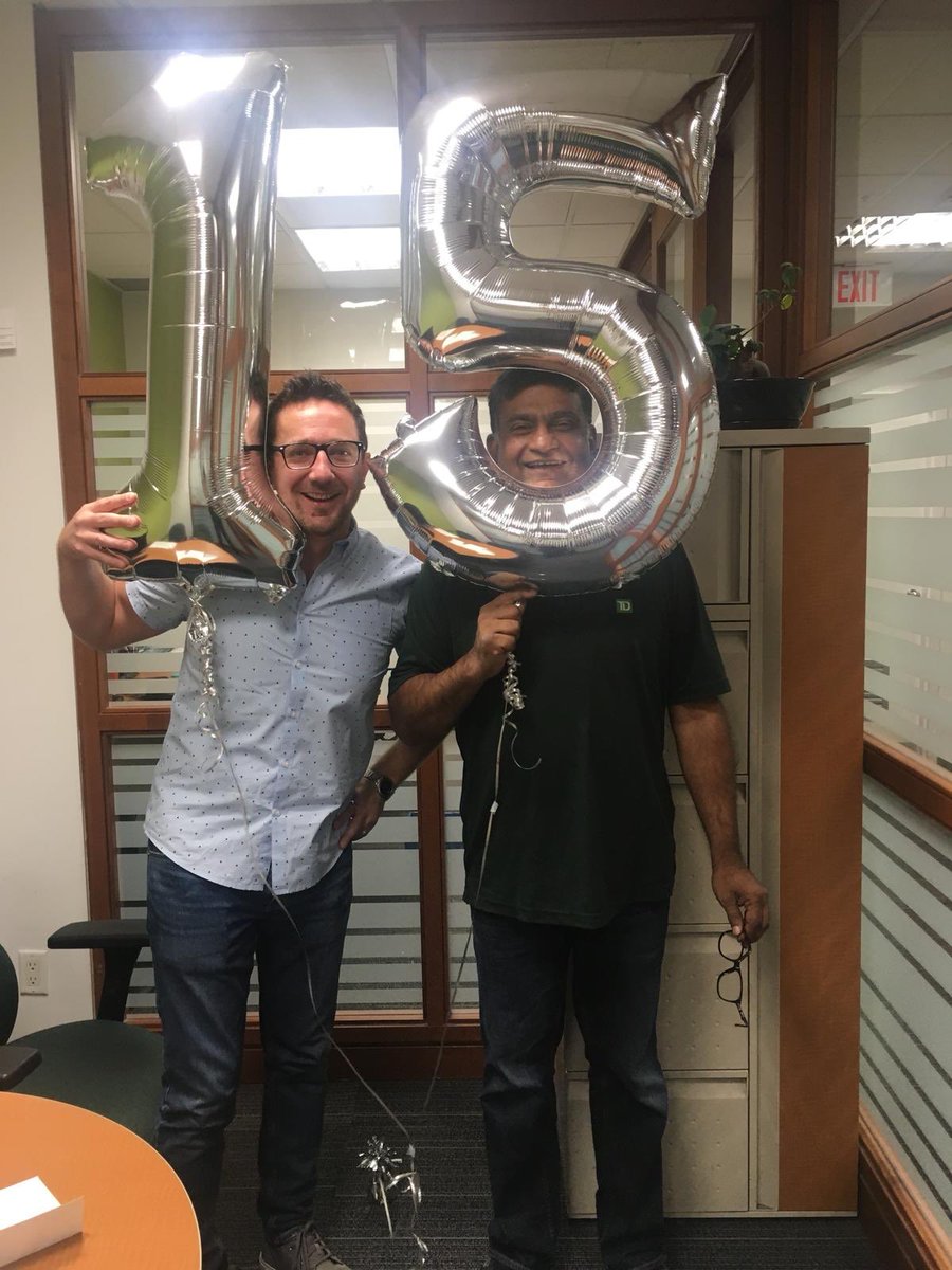 chrislimaTD's tweet photo. Celebrating our very own FA Simon Pozniak a happy 15th TDVersary! Time flies when you’re having fun, Wishing you another 15+ successful years with TD #Congratulations #YouMakeTD #SelectService https://t.co/i7p493yMMU
