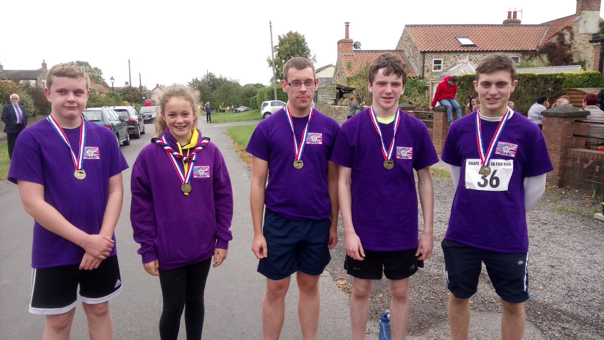NorthYorkDurham's tweet photo. Congratulations to 5⃣ guys of #Unit33 @NorthYorkDurham who today competed in the Snape 5km and 10km races to raise funds for their World Scout Jamboree adventures!
Jamboree fitness done.👌🏃
#weareunit33 #unit33 #smashedit #runformoney #UK24WSJ #wsj_2019 #ukcontingent #jambofit https://t.co/wFG7axtU8r