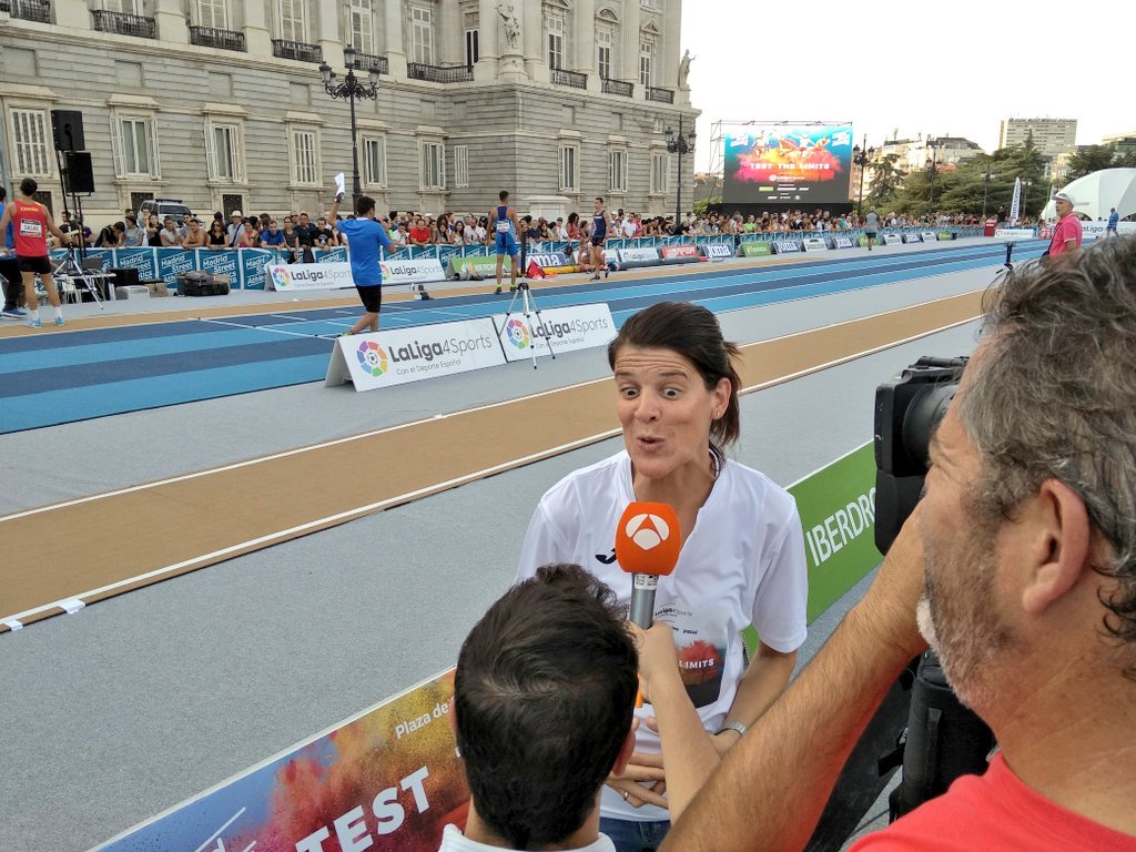 atletismoRFEA's tweet image. Ni @antena3com ni @telemadrid ha querido perderse la magia del atletismo en el centro de la capital en  #MADRIDStreetAthletics2018 

#TestTheLimits