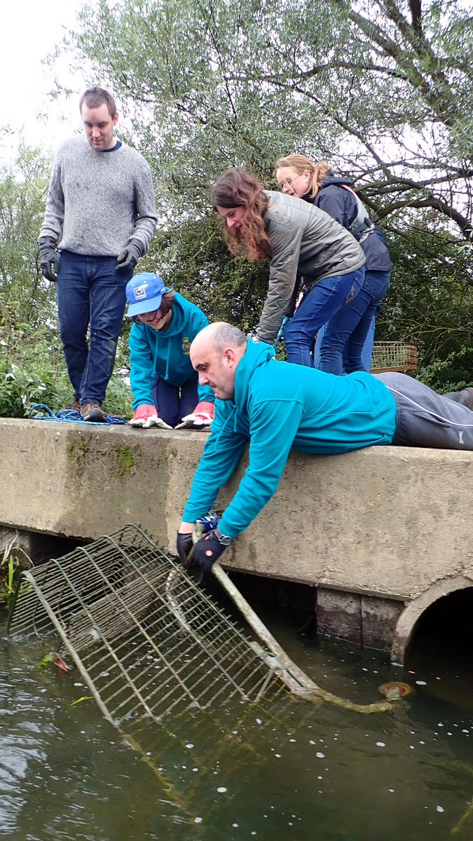 nenescape's tweet image. Here's some of the team who helped, and part of the hoard of rubbish we collected!