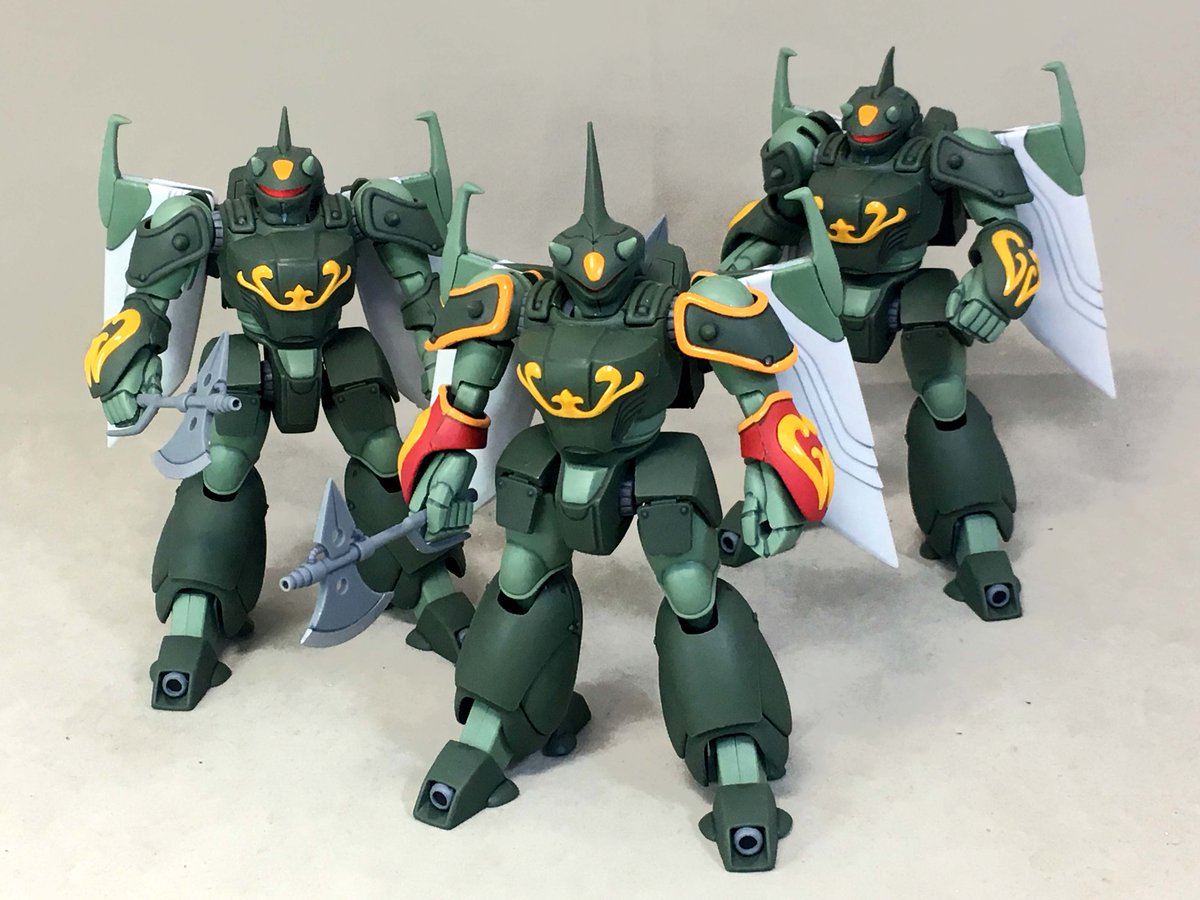 F A たちばな スーパーミニプラ 機甲界ガリアン 飛甲兵ウィンガル ジー 飛甲兵ウィンガル 組んだ 今月プレバン限定 ガリアン 枠新作 塗装済みパーツもありシールは最小限の色分けだが部分塗装 外装は基本アンダーゲート仕様 ウィンガル は2