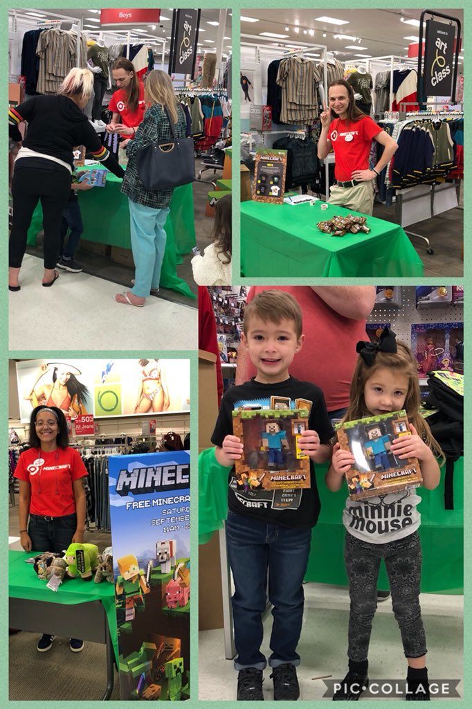 jenna_VML's tweet image. Minecraft scavenger hunt is at hit T1280! #Minecraft #TargetFun #T1280 @awibbs09 @alyssalevin1234 @kathypend