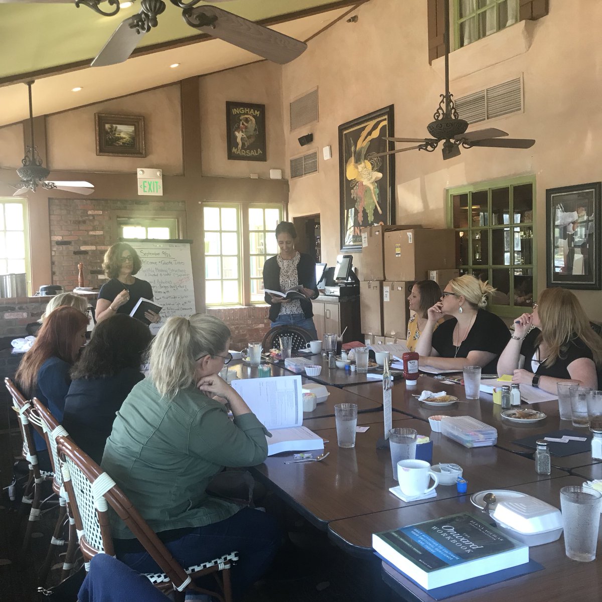 UCI CRLP Teacher Leaders launching the year with Elena Aguilar’s Onward activities
