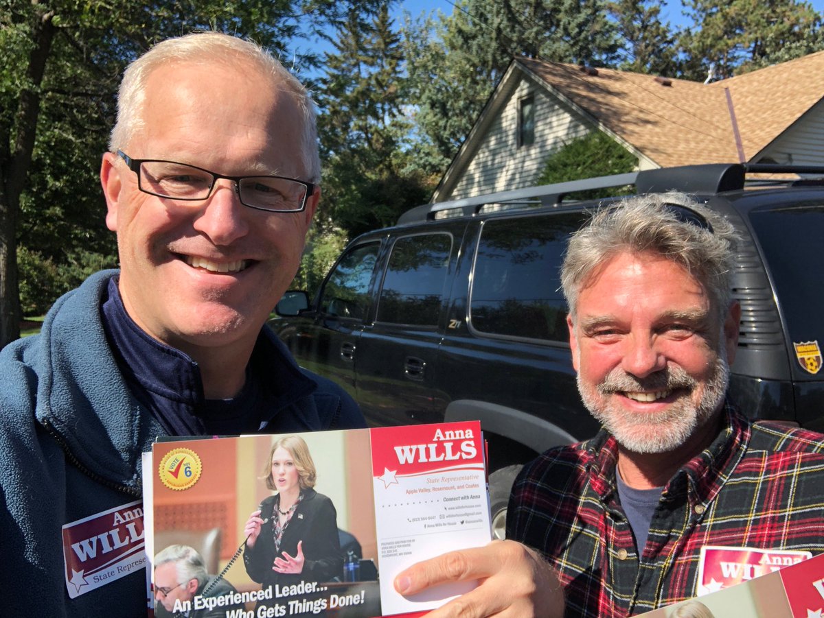 Great morning out door knocking for ⁦@annacwills⁩ with ⁦<a href="/calbahrsd31/">Cal Bahr</a>⁩