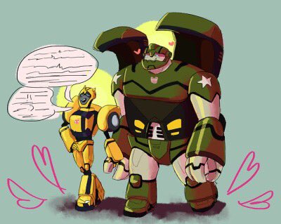 dynobeet's tweet photo. tfa fandom open ur eyes [ #transformers #transformersanimated #bulkbee ] https://t.co/HnpY3by8ZS