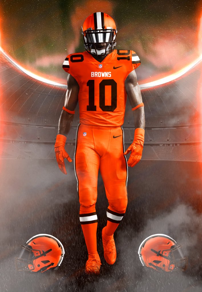 color rush browns jersey