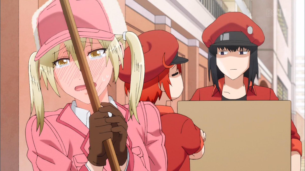 トワイライト はたらく細胞12話 嵐を呼ぶ赤血球さんに後輩 デキる後輩に先輩として頑張る姿が可愛いかった 意外とこうゆう先輩の方が後輩は育つんだよな 笑 好酸球さんまで登場するキャラ総動員ののんびりパートからの事件発生 生命の