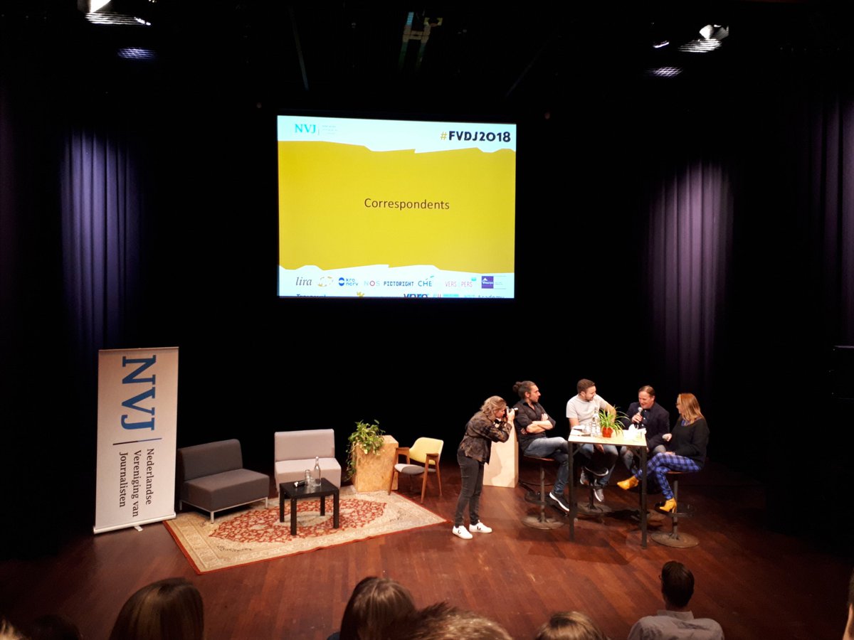 Interessante discussies over correspondentschap en de blinde vlek en stereotypering in buitenlandse verslaggeving, o.a. met oud-collega @pvmaele en @AnsBoersma #nvj