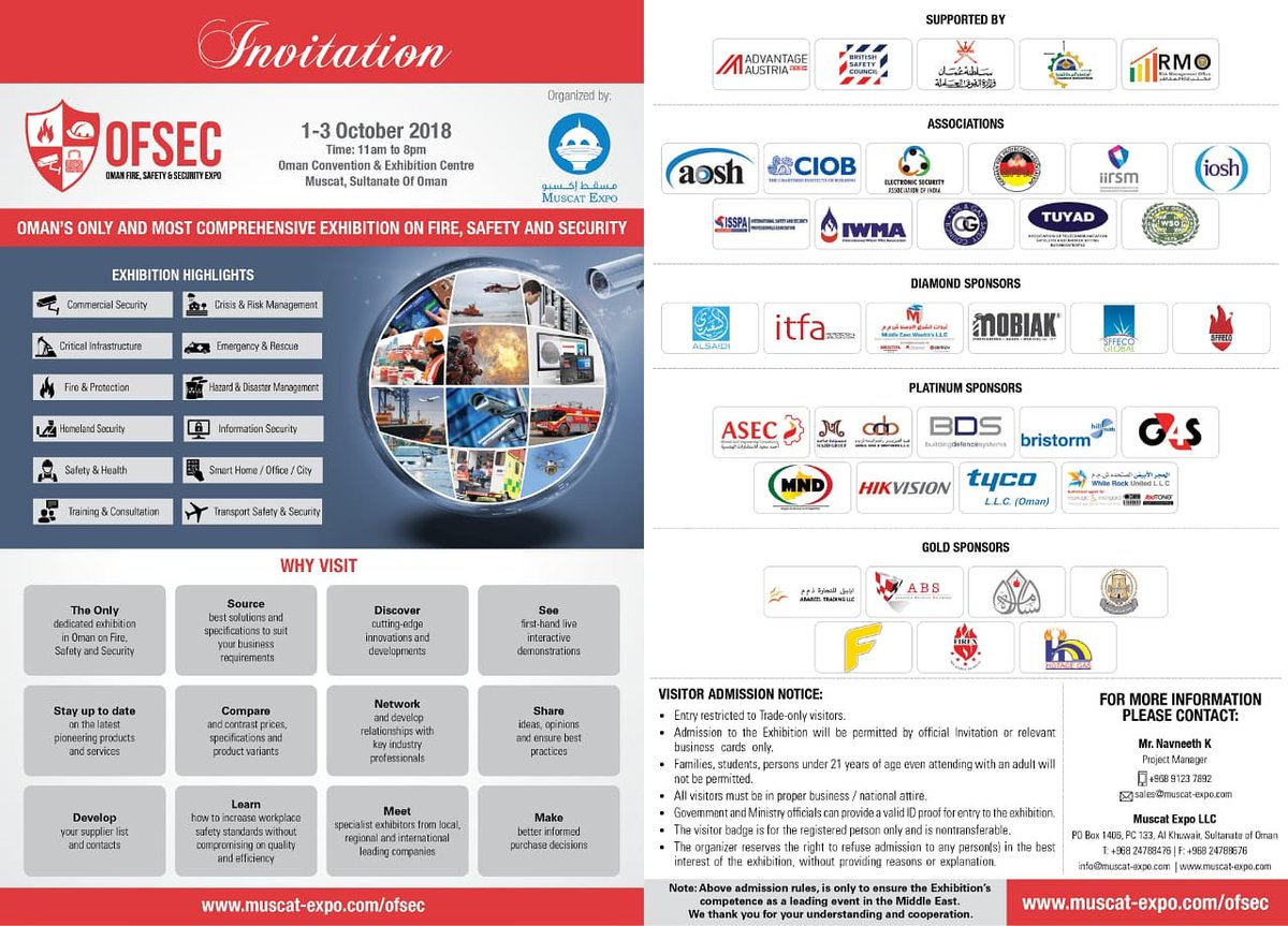 microtechom's tweet image. Join Microtech LLC at OFSEC 2018  at stall H6 . Looking forward to see you