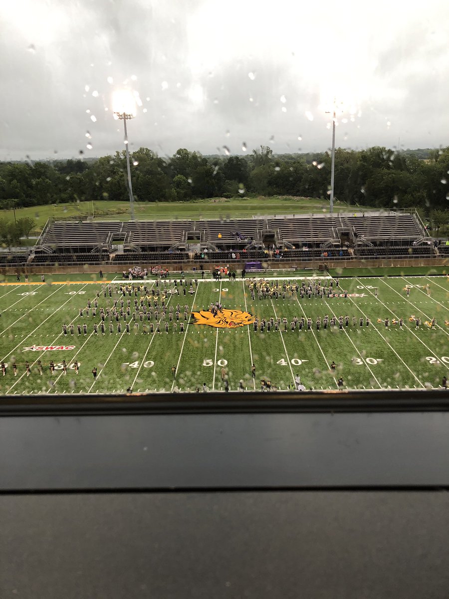 TayTapes870's tweet photo. #SwacSaturdays ! Here at Simmons Bank Field for a conference matchup between the visiting Prairie View A&amp;M Panthers and the host team UAPB Golden Lions! Updates are underway shortly! https://t.co/OvJEw6dMjl
