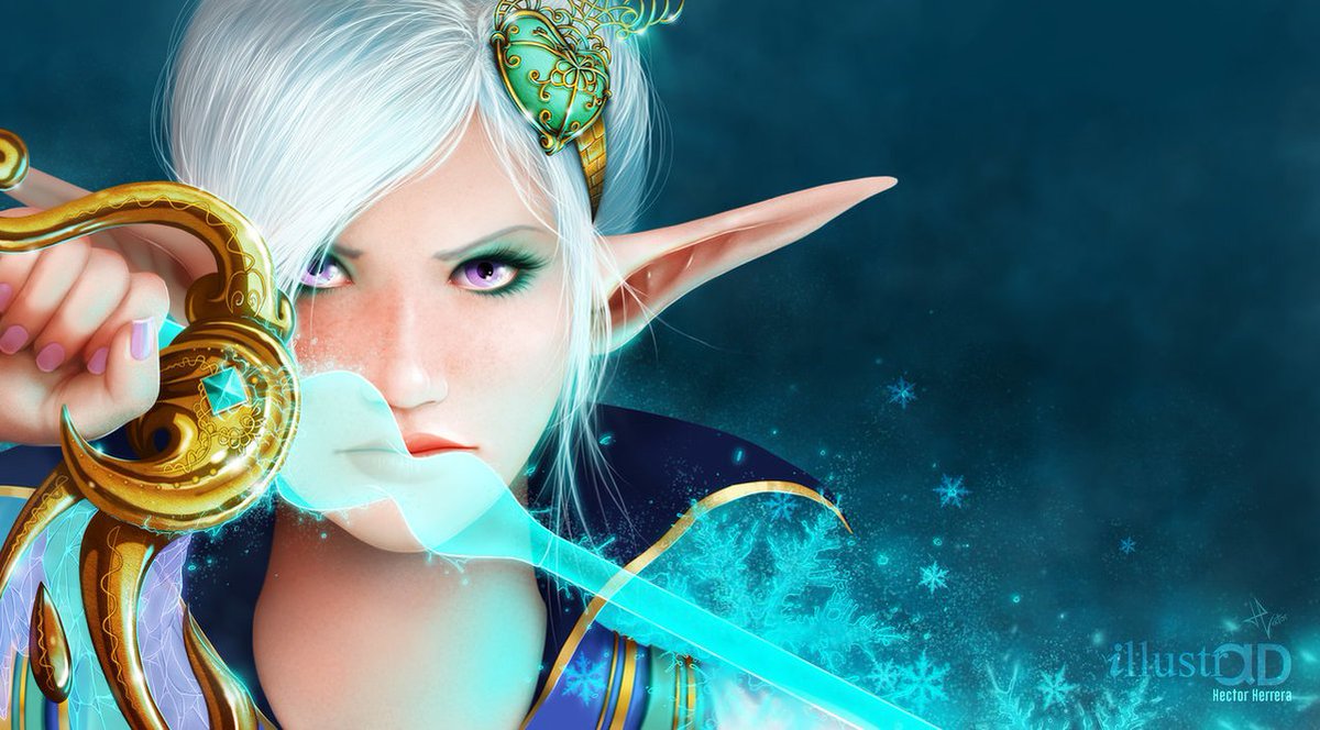 FINAL FANTASY EXVIUS on Twitter "The female elven warrior who exudes