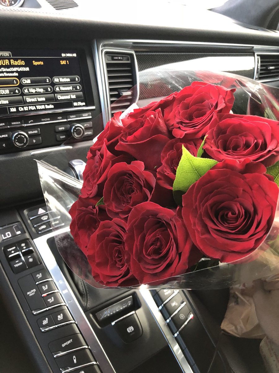 Pro tip. 

Always buy your wife flowers when she least expects them.