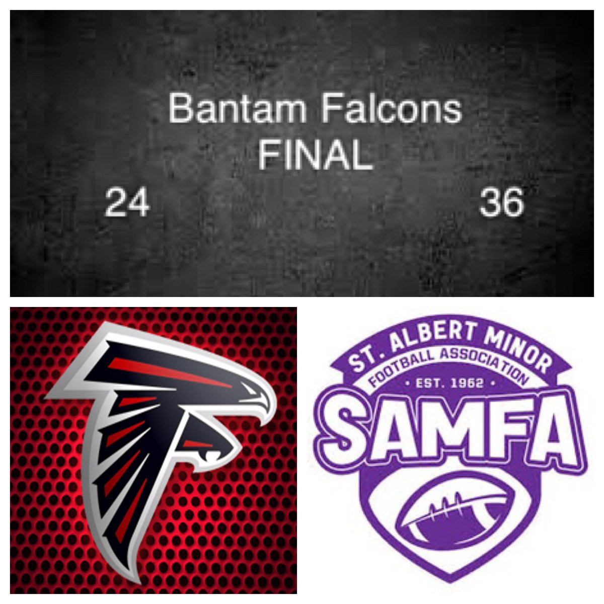 FSMinorFootball's tweet photo. More BIG improvement from the Bantam Falcons, including having the lead TWICE over the @SAMFA1962 Fury, but couldn’t quite hang on! GREAT game! Great work team, and coaches. #RiseUp #FortFalcons https://t.co/nrEUkcUwUl