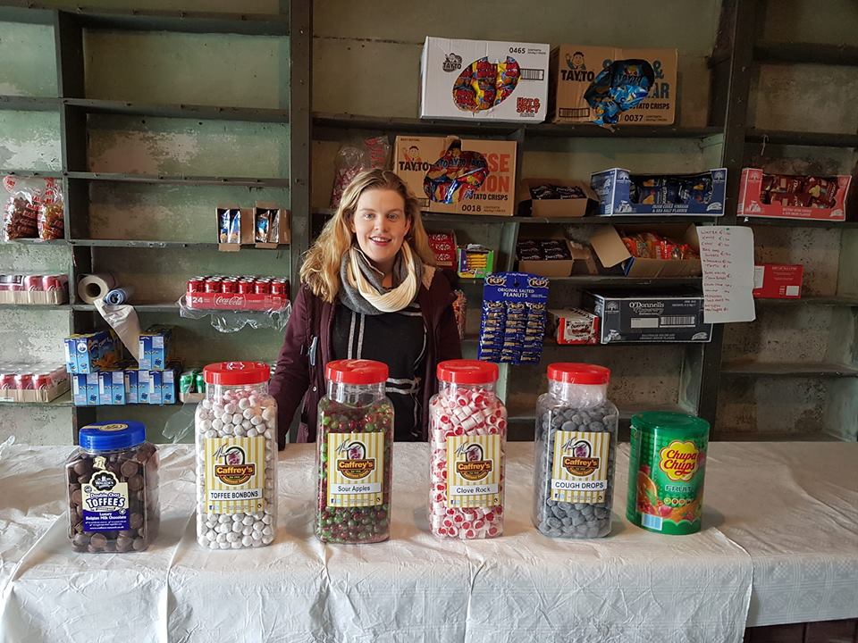 Now reopened for two weekends only, Traceys Sweet Shop in Ardagh .