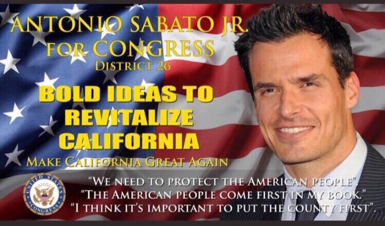 _G1rly_Tattooed's tweet photo. .@AntonioSabatoJr has my #Vote, to make a change for my #CA26 district ๐๐ป๐บ๐ธ
He is the voice ๐ฃ we needโผ๏ธ
Let's continue #Winning on November 6th
https://t.co/Sp7s32iU5y ๐ณโ๏ธ
Help #MakeCaliforniaGreatAgain
#Sabato4Congress
#VoteRedToSaveAmerica
#StandingUpForUs https://t.co/z9XcNsGcDb