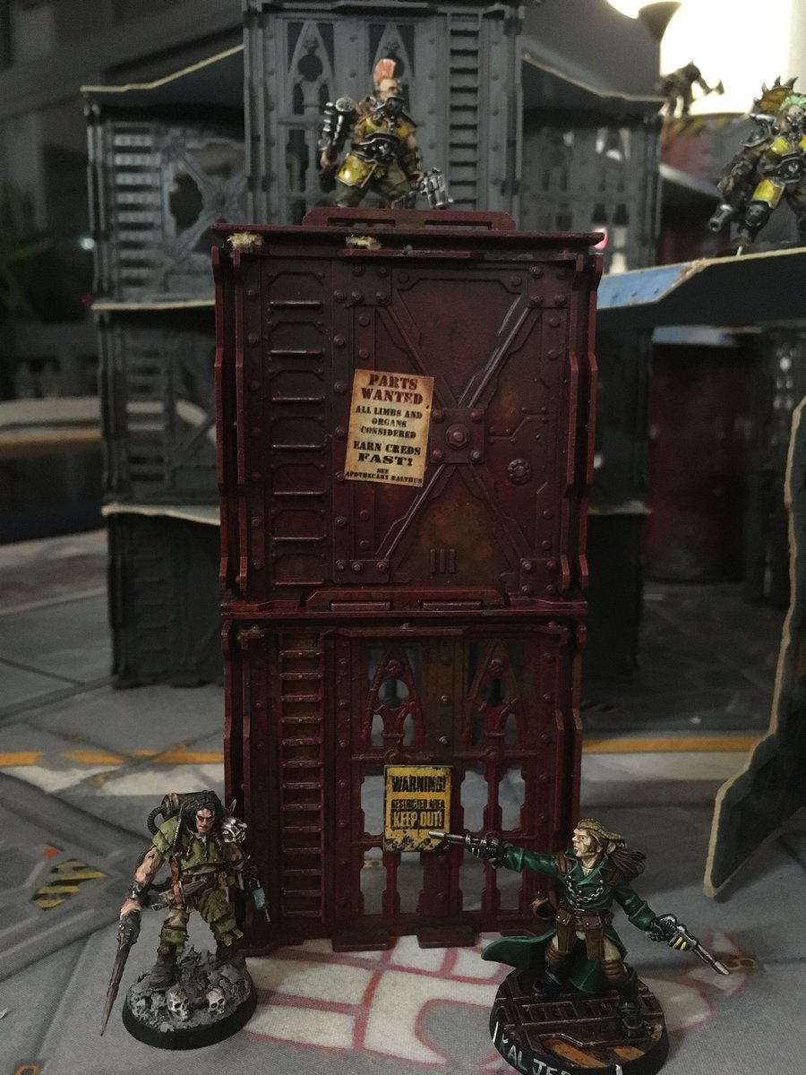 alexley0910's tweet image. Sightings have been confirmed, the infamous Kal Jerico has been spotted in the vicinity of #angelsfall. Details of his mysterious employer remain unknown. #necromunda #warmongers