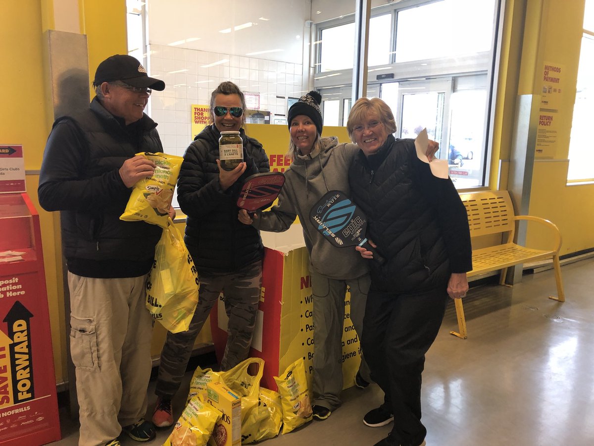 macneillb's tweet photo. Great Amazing Pickleball Race today ... so much fun!! Supporting the Food Bank and many other business in High River AB❤️❤️👍 https://t.co/VOStjR3uui