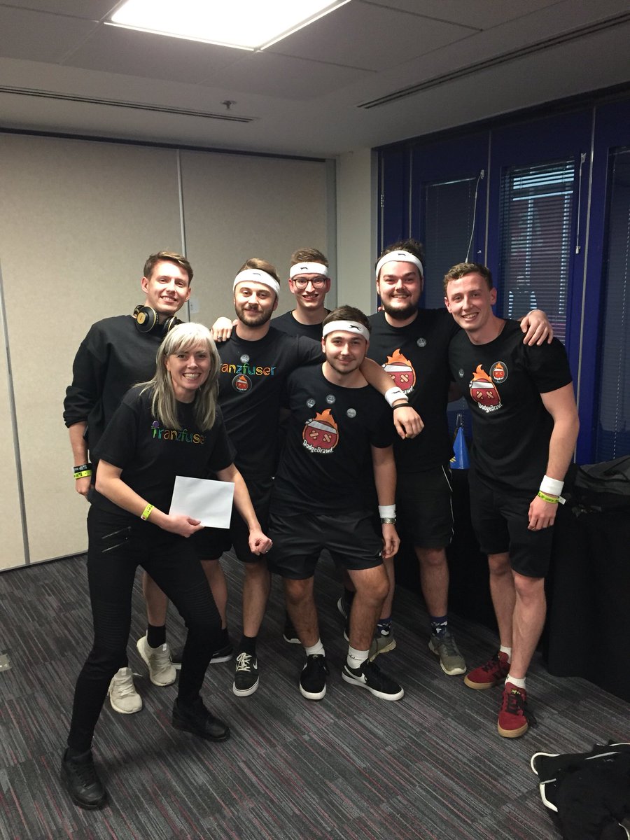 Tranzfuser's tweet image. The WINNER of the Tranzfuser Public Vote @EGX is...@DodgeBrawlGame! Congratulations to all and thanks for the votes! #Tranzfuser