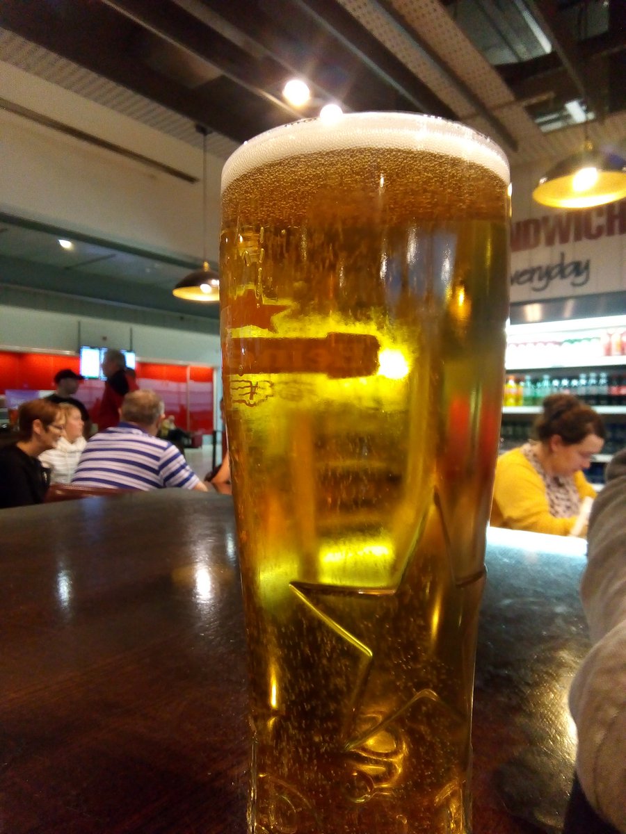 Away to Liverpool for a few months on college placement. Obligatory airport pint #YouthandCommunity