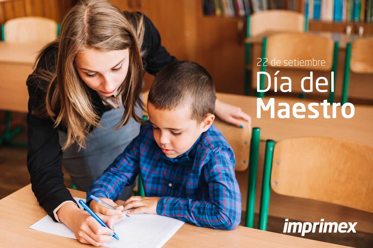 ImprimexUY's tweet photo. ¡Feliz día para todos los #maestros! https://t.co/C0TsY6bdxk
